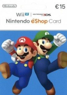 Carte Nintendo eShop 15€ cover