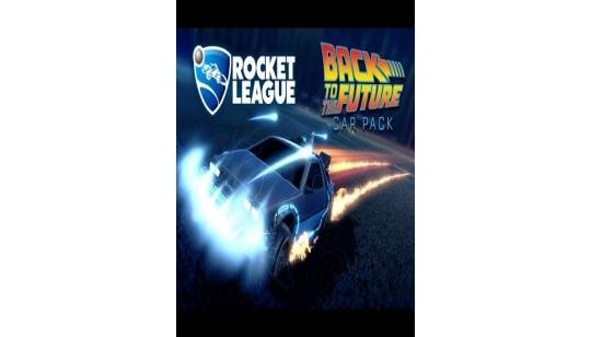 Rocket League Back to the Future Car Pack DLC cover