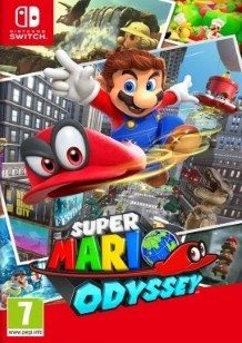 Super Mario Odyssey Switch cover