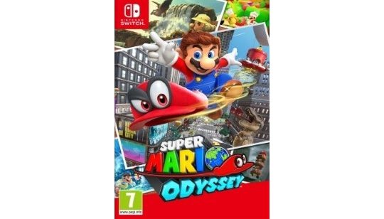 Super Mario Odyssey Switch cover