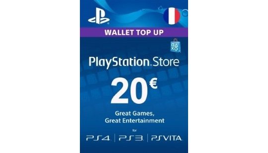 Carte Playstation Network 20€ cover