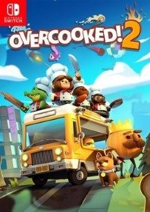 Overcooked! 2 Switch cover