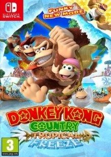 Donkey Kong Country Tropical Freeze Switch cover