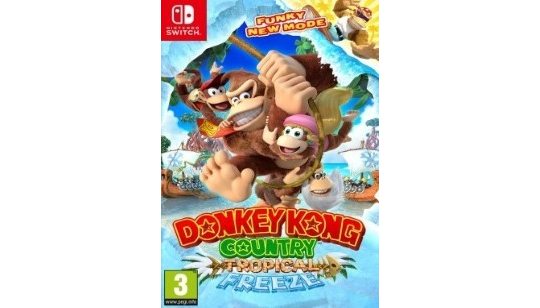 Donkey Kong Country Tropical Freeze Switch cover