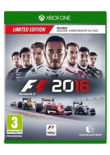 F1 2016 Xbox One cover