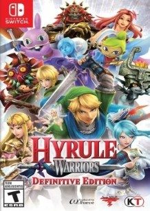 Hyrule Warriors Switch Definitive Edition cover
