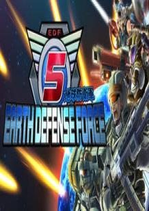 EARTH DEFENSE FORCE 5 cover