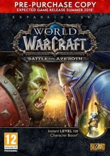 World of Warcraft Battle for Azeroth cover