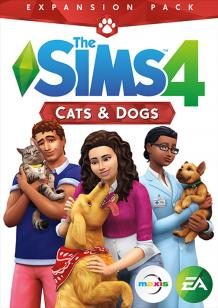 The Sims 4 Cats and Dogs DLC cover