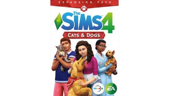 The Sims 4 Cats and Dogs DLC cover