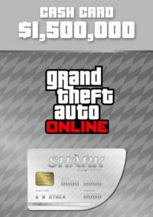 Grand Theft Auto Online: Great White Shark Cash Card cover