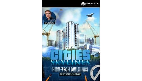 Cities: Skylines - Content Creator Pack: High-Tech Buildings cover