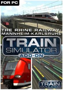 Train Simulator: The Rhine Railway: Mannheim - Karlsruhe Route Add-On cover