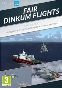 Microsoft Flight Simulator X: Steam Edition - Fair Dinkum Flights Add-On cover