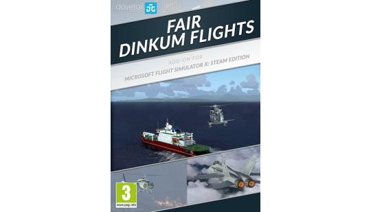 Microsoft Flight Simulator X: Steam Edition - Fair Dinkum Flights Add-On cover
