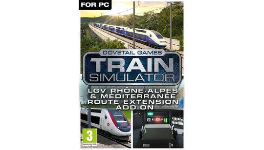 Train Simulator: LGV Rhône-Alpes & Méditerranée Route Extension Add-On cover