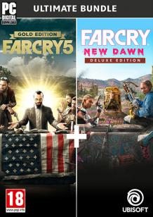 Far Cry 5 Gold Edition + Far Cry New Dawn Deluxe Edition Bundle cover