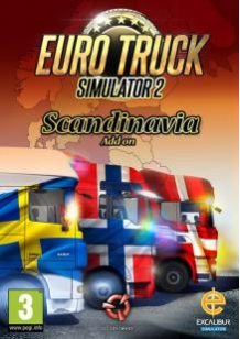 Euro Truck Simulator 2: Scandinavia DLC cover