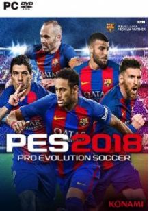 Pro Evolution Soccer 2018 cover