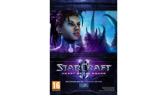 Starcraft 2 Heart of the Swarm cover