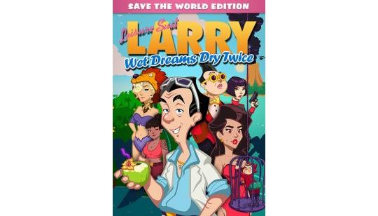 Leisure Suit Larry - Wet Dreams Dry Twice - Save The World Edition cover