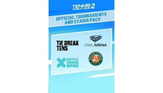Tennis World Tour 2 Official Tournaments and Stadia Pack cover