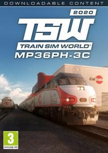 Train Sim World: Caltrain MP36PH-3C 'Baby Bullet' Loco Add-On cover