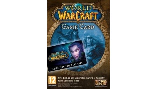 World of Warcraft 60 Jours Carte Prépayée cover
