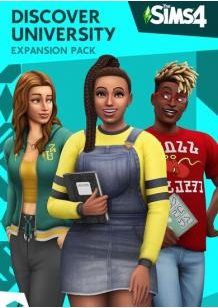 The Sims 4 Discover University DLC cover