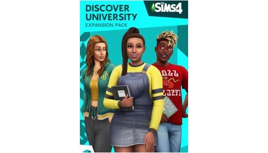 The Sims 4 Discover University DLC cover