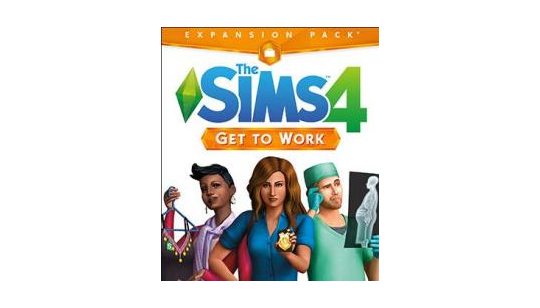 The Sims 4 Get To Work DLC cover